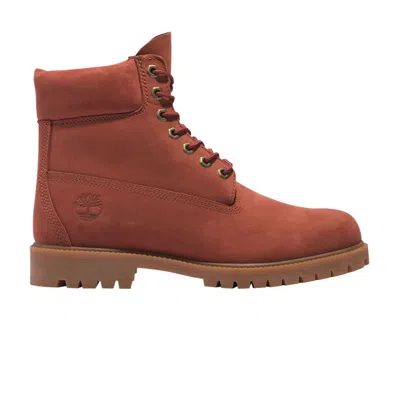 Pre-owned Timberland 6 Inch Premium Boot 'dark Red'