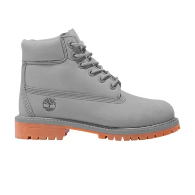 Pre-owned Timberland 6 Inch Premium Boot Junior '50th Anniversary - Light Grey' | Kid's Size 6