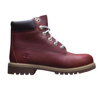 Pre-owned Timberland 6 Inch Premium Boot Junior 'basketball Leather' | Brown | Kid's Size 6.5