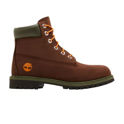Pre-owned Timberland 6 Inch Premium Boot Junior 'dark Brown' | Kid's Size 7