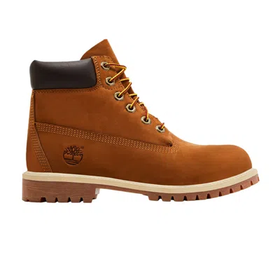 Pre-owned Timberland 6 Inch Premium Boot Junior 'rust' | Brown | Kid's Size 4.5