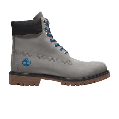 Pre-owned Timberland 6 Inch Premium Boot 'medium Grey Blue' | Men's Size 10.5
