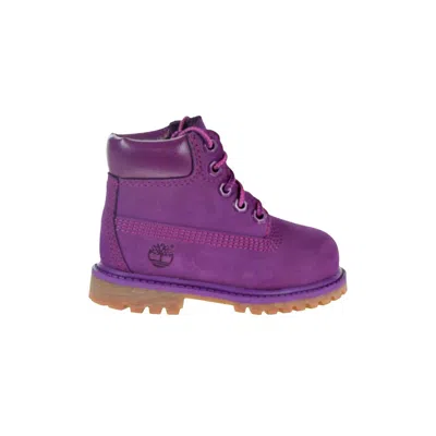 Pre-owned Timberland 6 Inch Premium Boot Toddler 'bright Purple' | Infant Size 4