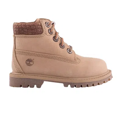 Pre-owned Timberland 6 Inch Premium Boot Toddler 'coffee Waterbuck' | Brown | Infant Size 4