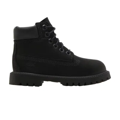 Pre-owned Timberland 6 Inch Premium Boot Toddler 'triple Black' | Infant Size 11.5