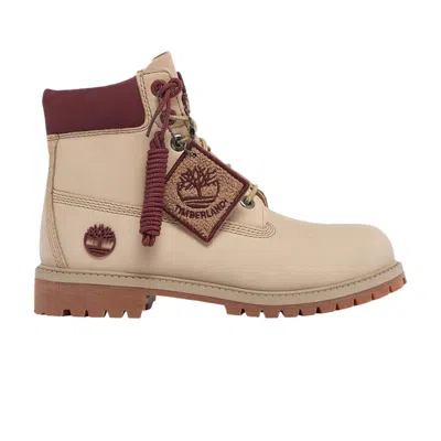 Pre-owned Timberland 6 Inch Premium Boot 'varsity Chenille - Port Lemon Pepper' | Grey | Men's Size 5