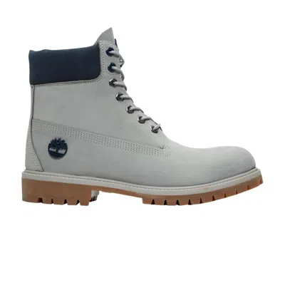 Pre-owned Timberland 6 Inch Premium Boot 'varsity Pack - Medium Grey' | Men's Size 11 In Gray