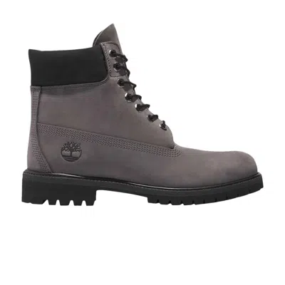 Pre-owned Timberland 6 Inch Premium Boot Wide '50th Anniversary - Medium Grey Nubuck' | Men's Size 8 In Gray