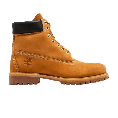 Pre-owned Timberland 6 Inch Premium Boot Wide 'wheat' | Brown | Men's Size 6