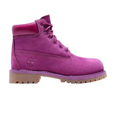 Pre-owned Timberland 6 Inch Premium Boot Youth 'bright Purple' | Kid's Size 2.5
