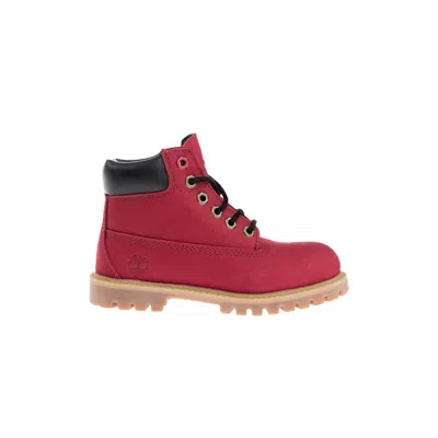 Pre-owned Timberland 6 Inch Premium Boots Td | Red | Infant Size 11