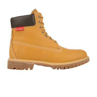Pre-owned Timberland 6 Inch Premium Hellcor Boot 'wheat' In Tan