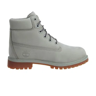 Pre-owned Timberland 6 Inch Premium Junior 'grey' | Kid's Size 4