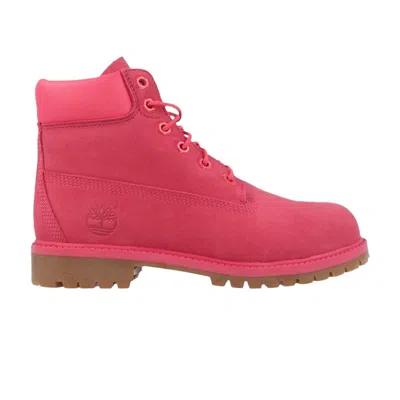 Pre-owned Timberland 6 Inch Premium Junior 'pink' | Kid's Size 6