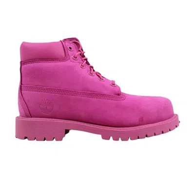 Pre-owned Timberland 6 Inch Premium Junior 'pink Rose' | Kid's Size 1.5
