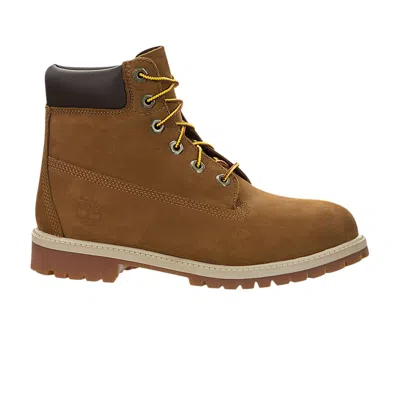 Pre-owned Timberland 6 Inch Premium Junior 'rust' | Brown | Kid's Size 7