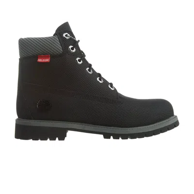Pre-owned Timberland 6 Inch Premium Relief Junior 'black' | Kid's Size 7