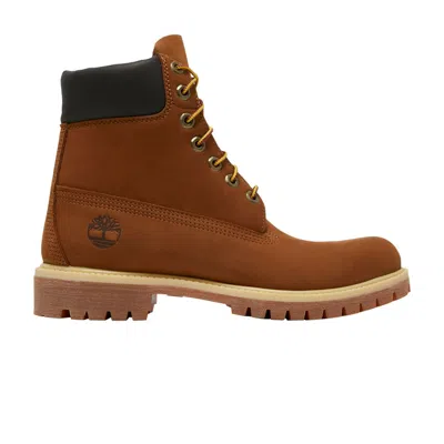 Pre-owned Timberland 6 Inch Premium 'rust Nubuck' In Brown