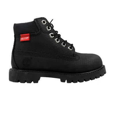 Pre-owned Timberland 6 Inch Premium Scuff Proof Junior 'black' | Kid's Size 5