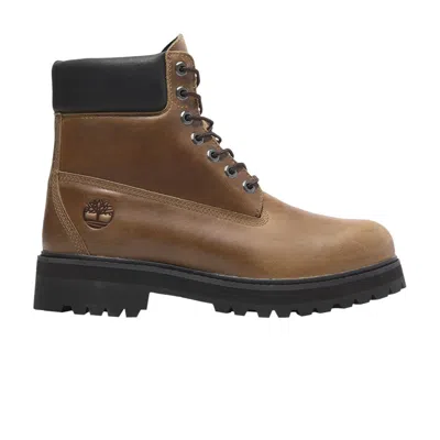 Pre-owned Timberland 6 Inch Premium Stack Boot 'medium Beige' In Brown