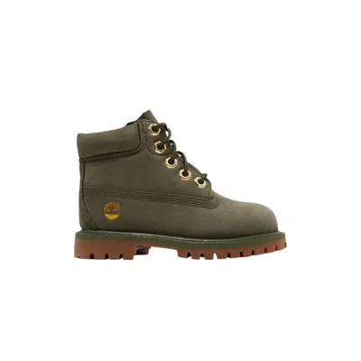 Pre-owned Timberland 6 Inch Premium Toddler 'dark Green' | Infant Size 6