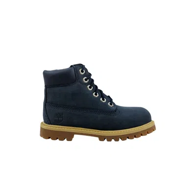 Pre-owned Timberland 6 Inch Premium Toddler 'navy Blue' | Infant Size 8