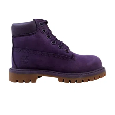 Pre-owned Timberland 6 Inch Premium Toddler 'purple' | Infant Size 10