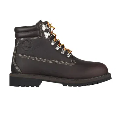 Pre-owned Timberland 6 Inch Premium Waterproof Boot Junior 'dark Brown' | Kid's Size 6