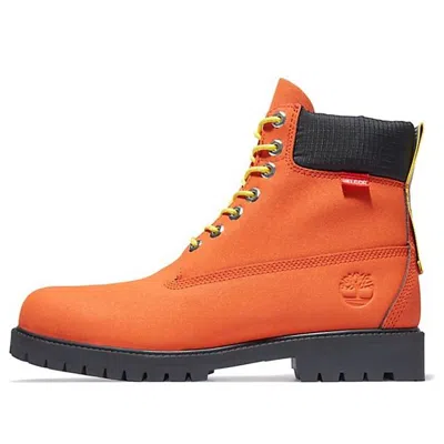 Timberland 6 Inch Premium Waterproof Boot 'neon Orange'