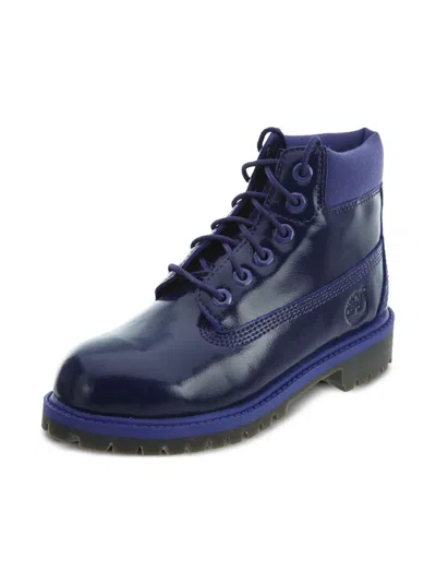 Timberland Kids' 6-inch Premium Waterproof Boots In Purple