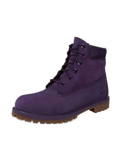 Timberland Kids' 6 Inch Premium Waterproof Boots In Purple