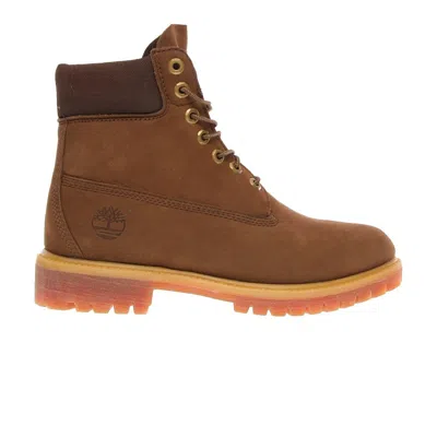 Pre-owned Timberland 6 Inch Premium Waterproof In Green