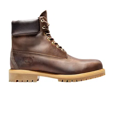 Pre-owned Timberland 6 Inch Premium Waterproof Heritage Boot 'brown' | Men's Size 9.5