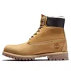 Timberland Premium Waterproof Leather Work Boots In Yellow