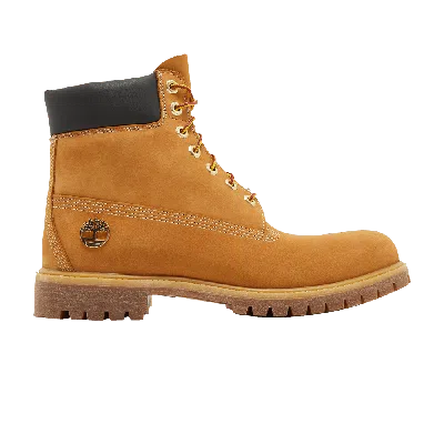 Pre-owned Timberland 6 Inch Premium 'wheat' In Brown