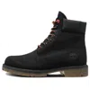 Timberland 6 Inch Premium Wide-fit Boots 'black Nubuck'