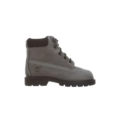 Pre-owned Timberland 6 Inch Toddler 'denim Grey' | Infant Size 0 In Gray