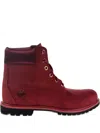 Timberland 6-inch Waterproof Boots In Burgundy