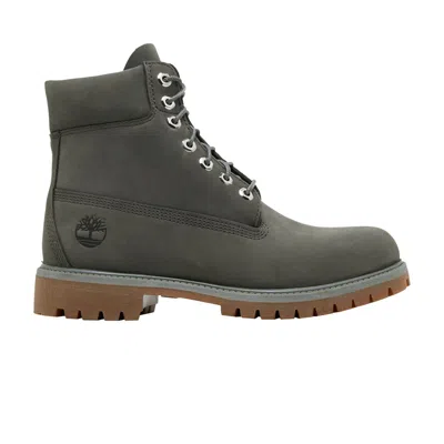 Pre-owned Timberland 6 Inch Waterproof Premium Boot 'dark Grey' | Men's Size 13