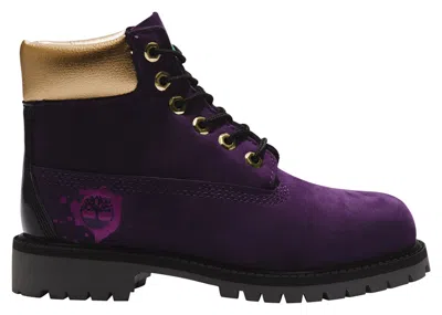 Pre-owned Timberland 6' Premium Boot Hip Hop Royalty Sneakers In Royal Purple
