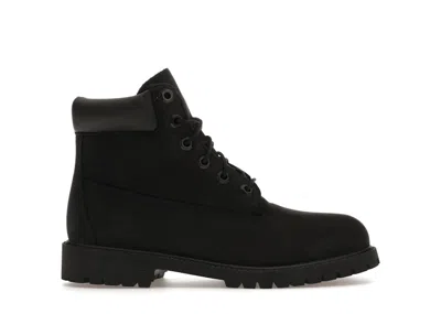 Pre-owned Timberland 6" Premium Boot Sneakers In Black Nubuck