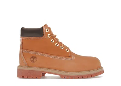 Pre-owned Timberland 6" Premium Boot Sneakers In Wheat