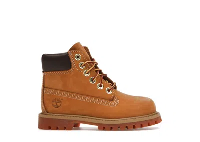 Pre-owned Timberland 6" Premium Boot Sneakers In Wheat/tan