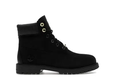 Pre-owned Timberland 6" Premium Boot The Notorious B.i.g. Sneakers In Black/gold