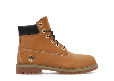 Pre-owned Timberland 6" Premium Boot The Notorious B.i.g. Sneakers In Wheat/gold