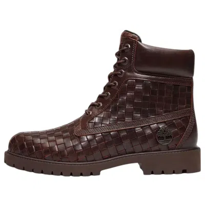 Timberland 6"" Premium Boot 'woven Dark Brown'