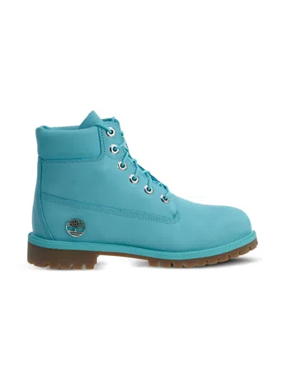 Timberland Kids' 6 Premium Boots In Blue