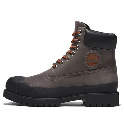 Timberland 6 Premium Rubber Toe Waterproof Boot 'grey' In Gray