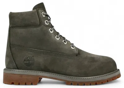 Pre-owned Timberland 6" Premium Waterproof Boot Sneakers In Dark Grey In Gray
