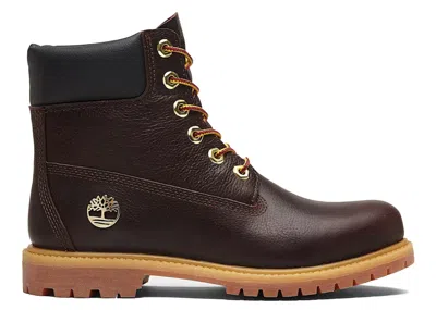 Pre-owned Timberland 6" Premium Waterproof Boot (women's) Sneakers In Espresso